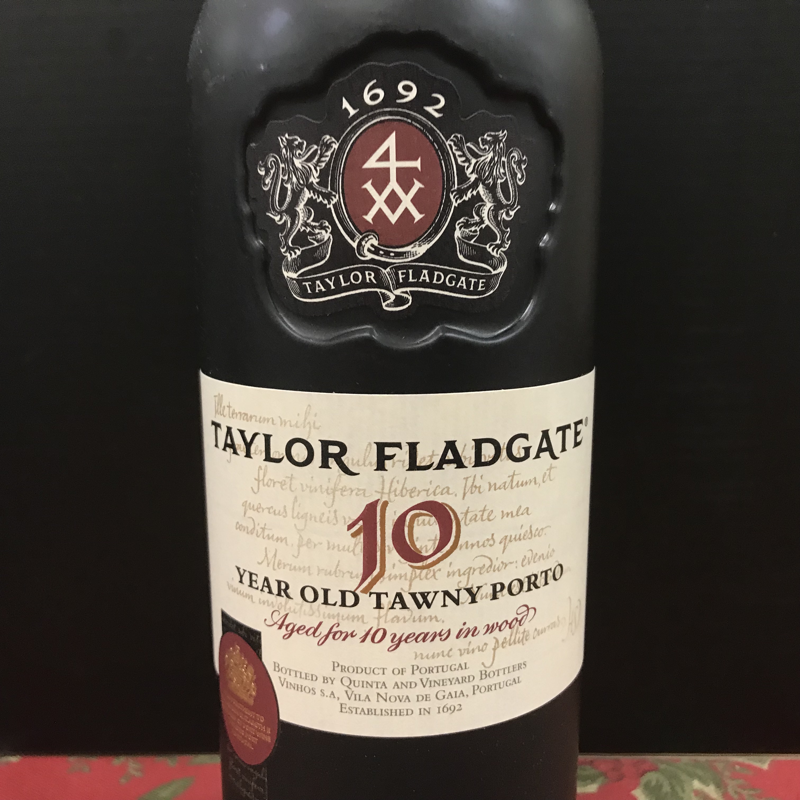 Taylor Fladgate 10 year old Tawny port